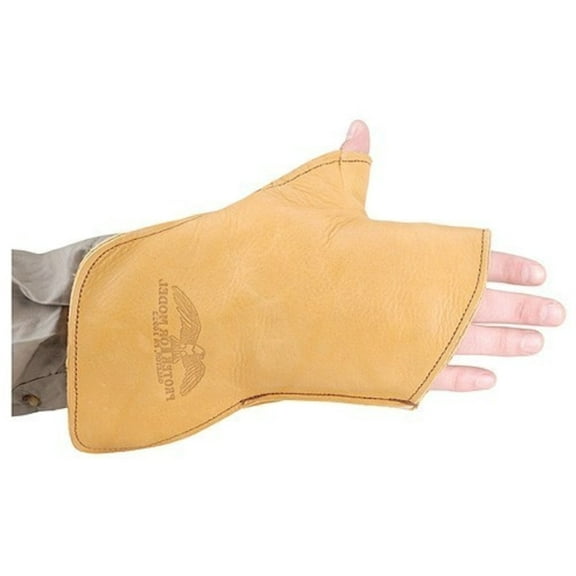 Protektor Small Bore Competition Leather Shooting Glove Right Hand (For Left Hand Shooters) Tan Small