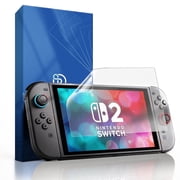 Protescreen Anti Glare Matte Screen Protector for Nintendo Switch 2 2025 8", Paper feel Soft Film, Anti-Fingerprint, Highly Responsive Touch, Bubble-Free Installation