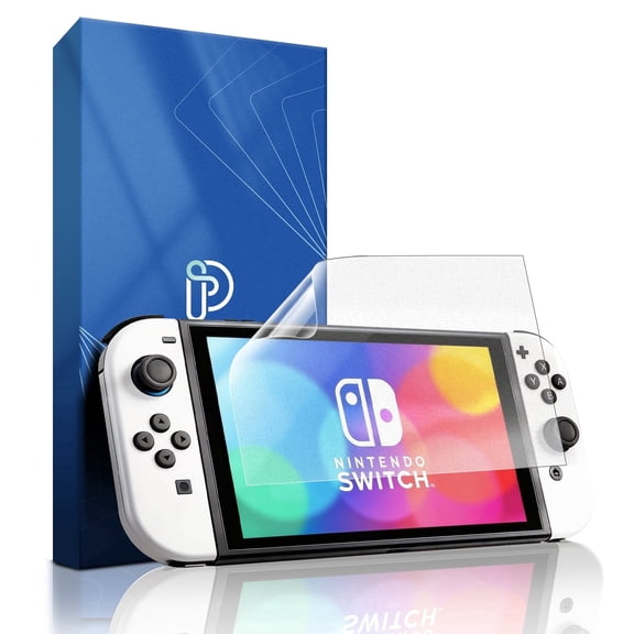Protescreen Anti Glare Matte Screen Protector for Nintendo Switch OLED 2021 7", Paper feel Soft Film, Anti-Fingerprint, Highly Responsive Touch, Bubble-Free Installation