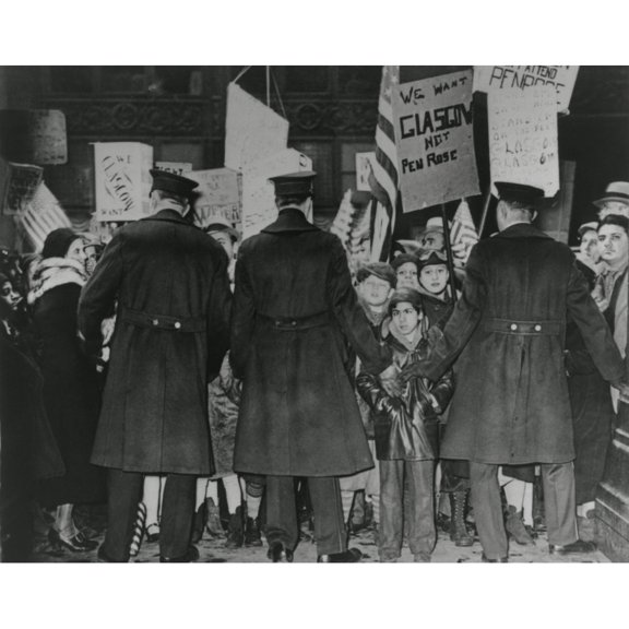 Protest Against School Integration In Saint Louis History (24 x 18)