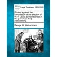 thumbnail image 1 of Protest Against the Cancellation of the Election of W. H. Lewis to Membership in the American Bar Association., 1 of 1