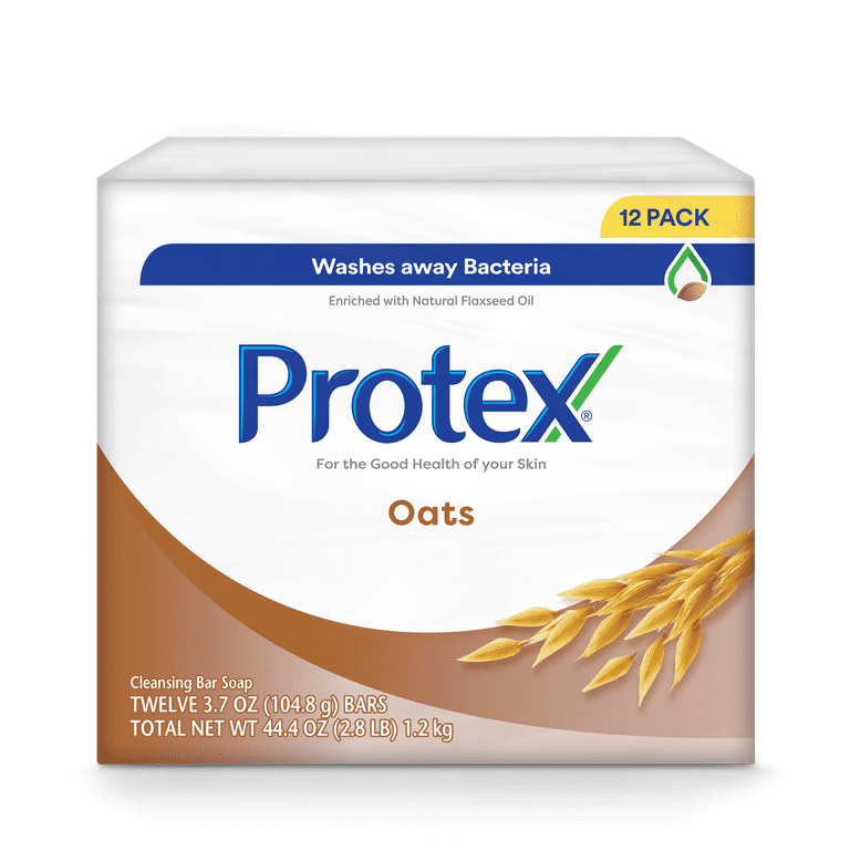 Protex Bar Soap, Oats, for Both Men and Women, Adults and