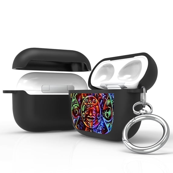 Protex Case Designed For AirPods 3rd Gen Case With Hook Rubberize Black