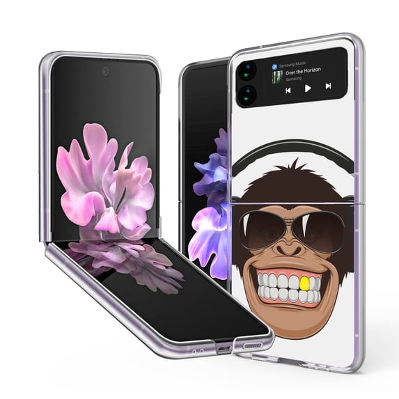 Protex Case Designed For Samsung Galaxy Z Flip 4 Case Transparent Clear