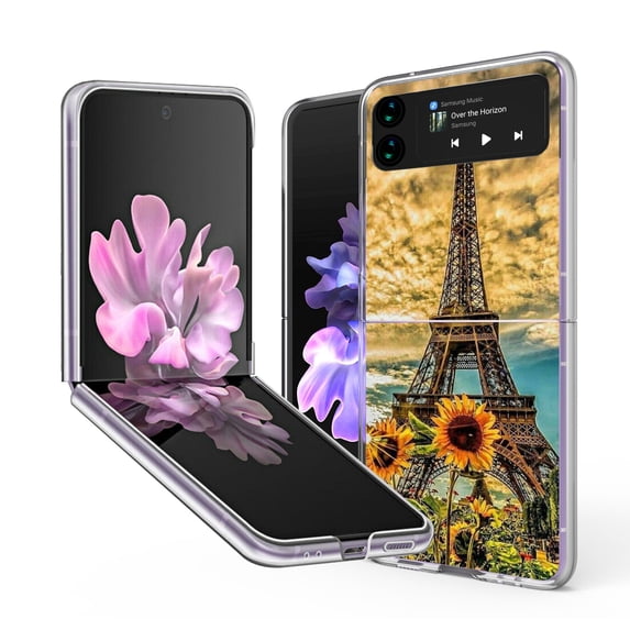 Protex Case Designed For Samsung Galaxy Z Flip 4 Case Transparent Clear