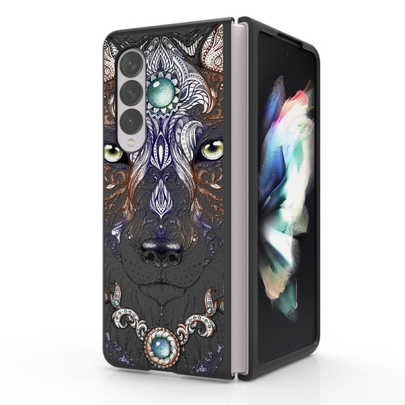 Protex Case Designed For Samsung Galaxy Z Fold 4 Case Solid Black