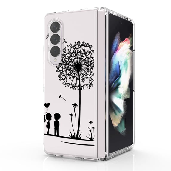 Protex Case Designed For Samsung Galaxy Z Fold 4 Case Transparent Clear