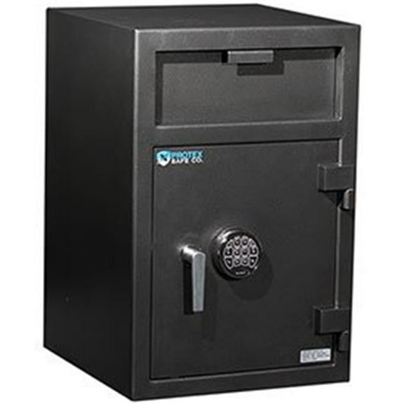 Protex Safe B2137531 Large Front Loading Depository Safe with Electronic Lock - 20 x 20 x 30 in., Gray