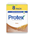 thumbnail image 1 of Protex Unisex Oats Bar Soap  for All Skin Types, 3.7 oz (8 Pack) - Ages 3 & up, 1 of 7