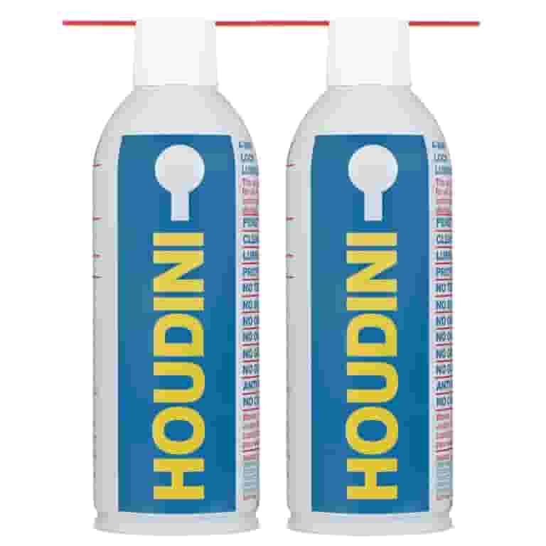 Protexall Houdini 086507111012 Lock Lubricant Spray, 11 oz Qty (2) Protexall Houdini 086507111012 Lock Lubricant Spray, 11 oz Qty (2)