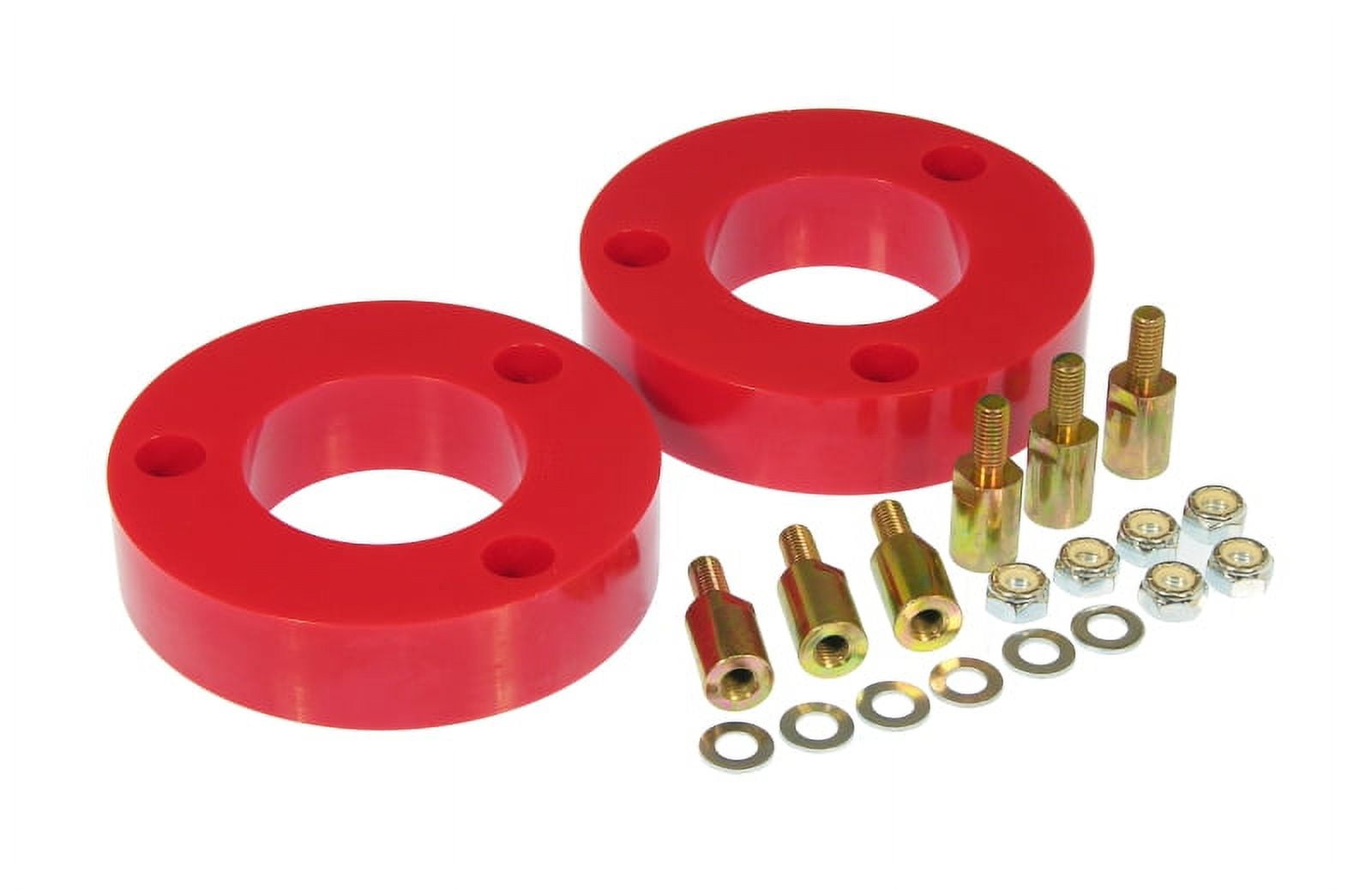 Prothane 09+ Ford F150 Front Coil Spring 2in Lift Spacer Red Fits