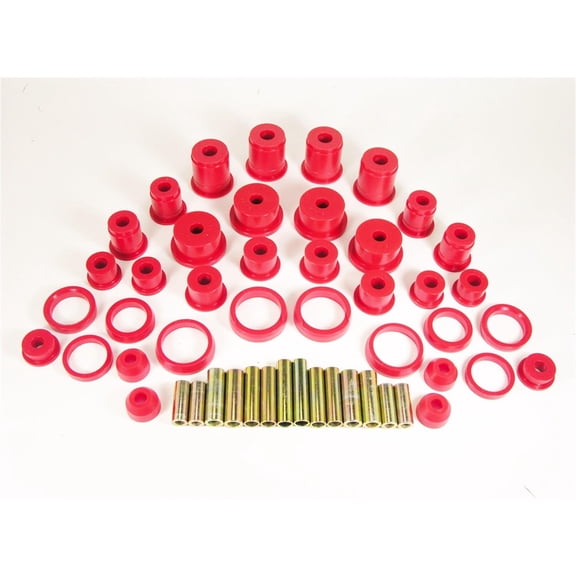 Prothane for 84-99 Jeep Cherokee Total Bushing Kit - Red