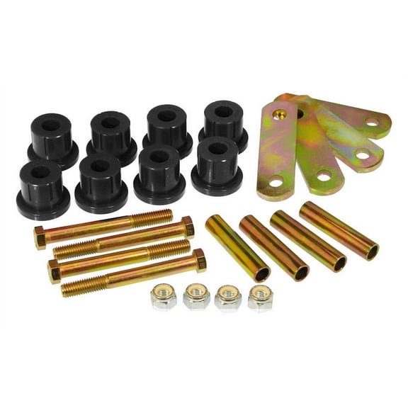 Prothane 62-74 Chevy Camaro/Nova HD Shackle Bushings - Black Fits select: 1967-1969 CHEVROLET CAMARO, 1968-1974 CHEVROLET NOVA