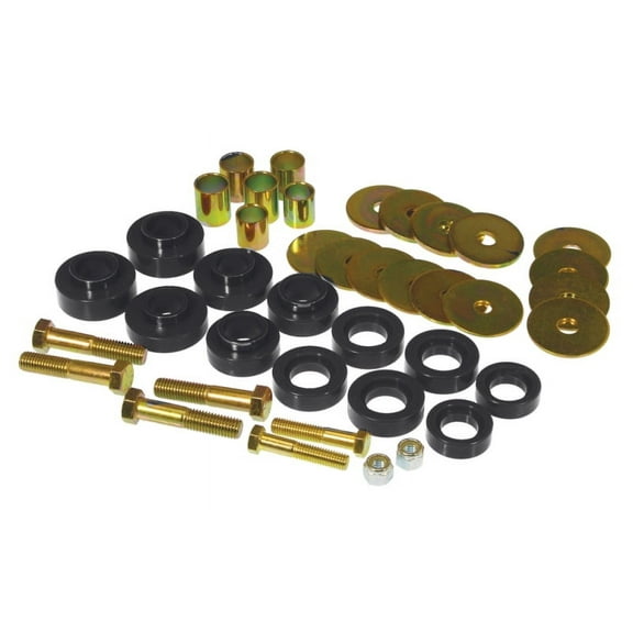 Prothane 67-81 Chevy Camaro Body Mount Kit w/ Hardware - Black Fits select: 1967,1969-1971 CHEVROLET CAMARO