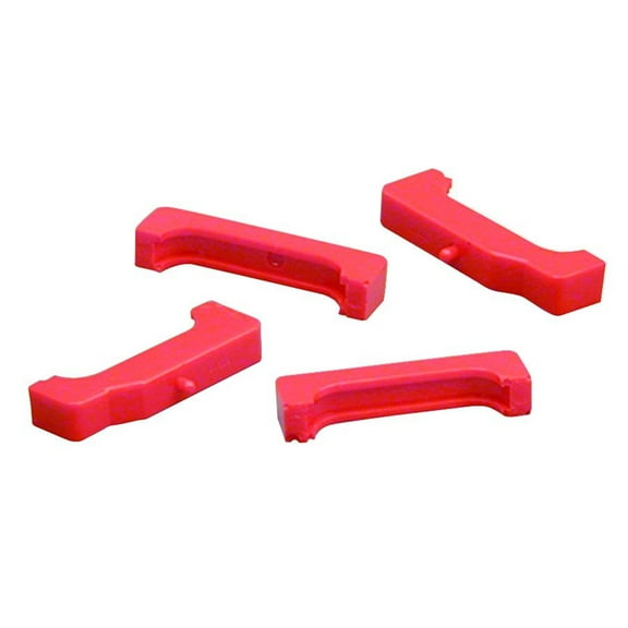 Prothane 68-87 GM Small Block Radiator Insolators - Red Fits select: 1981-1986 CHEVROLET C10, 1968-1969 CHEVROLET CHEVELLE