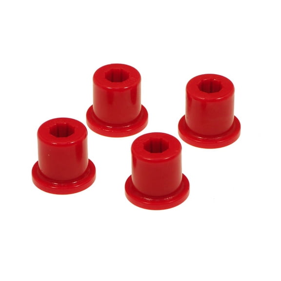 Prothane 76-86 Jeep CJ5/CJ6 Front Frame Shackle Bushings - Red Fits select: 1977,1979-1980 AMERICAN MOTORS JEEP