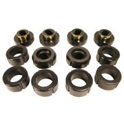 Prothane 81-87 Chevy C/K 10-30 2/4wd Body Mount - Black Fits select 1983-1986 CHEVROLET C10, 1987 CHEVROLET R10