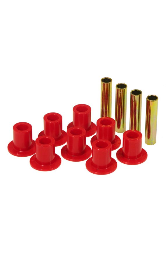 87-96 Jeep Front Spring & Shackle Bushings - Red