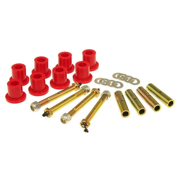 Prothane 87-96 Jeep YJ Front or Rear Frame Shackle Bushings - Red Fits select: 1989-1995 JEEP WRANGLER / YJ, 1987-1988 JEEP WRANGLER