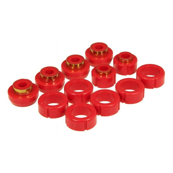 Prothane 87-97 Dodge Dakota 2wd Body Mount - Red