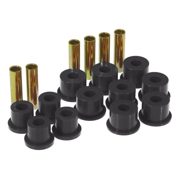 Prothane 88-98 GM 2/4wd Rear Spring & Shackle Bushings - Black Fits select: 1988-1999 CHEVROLET GMT-400, 1995-1999 CHEVROLET TAHOE