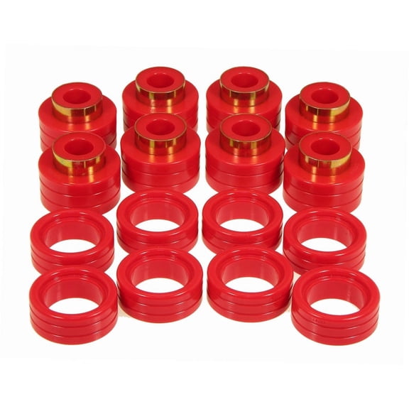 Prothane 94-01 Dodge Ram 2/4wd Cab Mounts - Red Fits select: 2001 DODGE RAM 2500, 1995-1996 DODGE RAM 1500