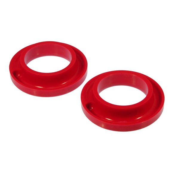 Prothane 99-04 Chevy Cobra IRS Coil Spring Isolators - Red Fits select: 1999,2003-2004 FORD MUSTANG COBRA SVT