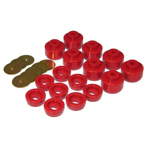 Prothane 99-07 Chevy Silverado Canadian Model Body Mount - Red Fits select: 1999-2003 CHEVROLET SILVERADO, 2005-2006 CHEVROLET SILVERADO K1500