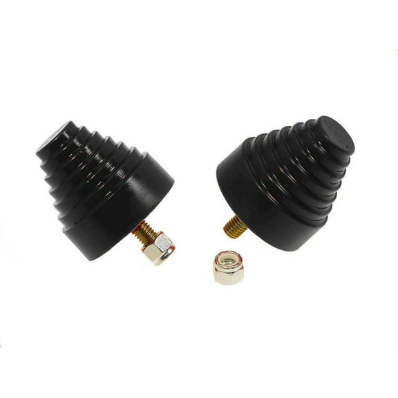 Prothane Bump Stop 2-1/4 x 2-1/4 Stepped Cone Pair