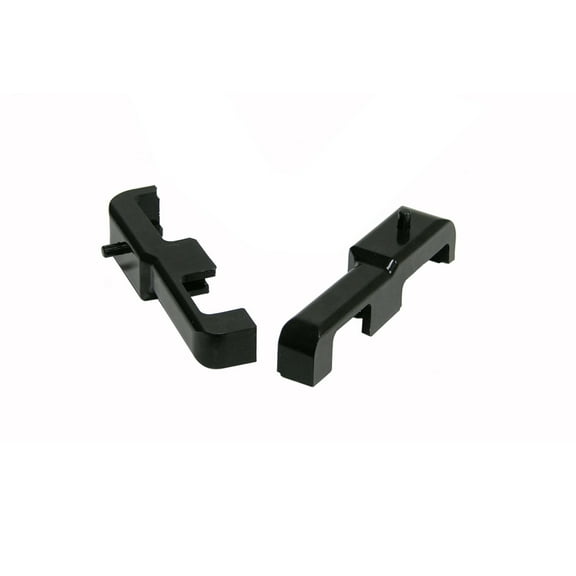 Prothane Chevy Corvette C5 Radiator Insolators - Black Fits select: 1997-2004 CHEVROLET CORVETTE