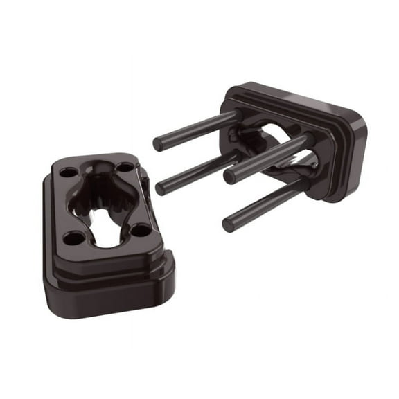 Prothane Dodge Ram 5.9 Cummins Motor Mount Insert Kit - Black Fits select: 2004 DODGE RAM 2500, 2004-2008 DODGE RAM 3500