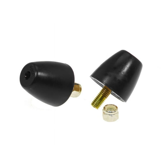Prothane Universal Bump Stop 1 9/16X1 5/8 Cone - Black