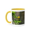 thumbnail image 1 of 3drose, Prothonotary Warbler Male on Breeding Territory, Texas, Usa, 11oz Two-tone Yellow Mug, 1 of 6