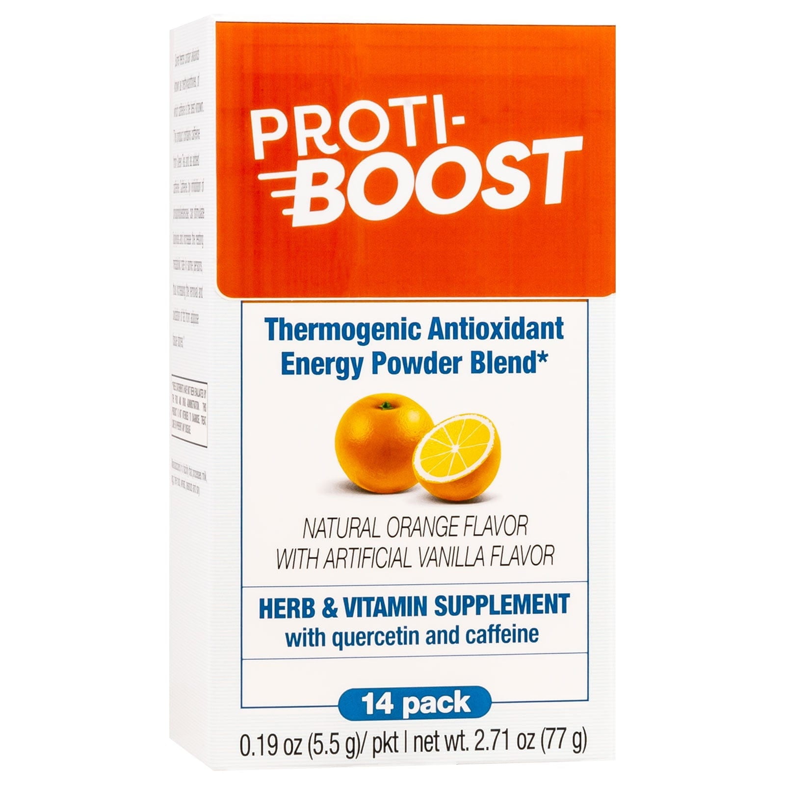 ProtiBoost Thermogenic Antioxidant Energy Drink Mix Orange