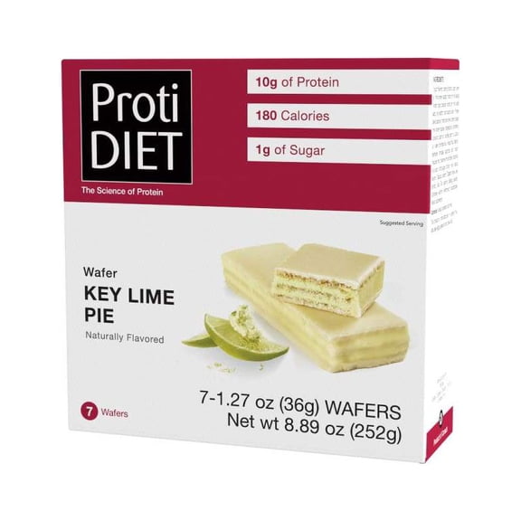 ProtiDIET Key Lime Pie Protein Wafers (7ct)