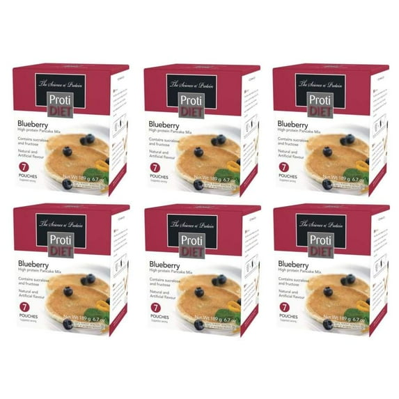 Proti Diet 15g Hot Protein Breakfast - Blueberry Pancake Size: 6-Pack