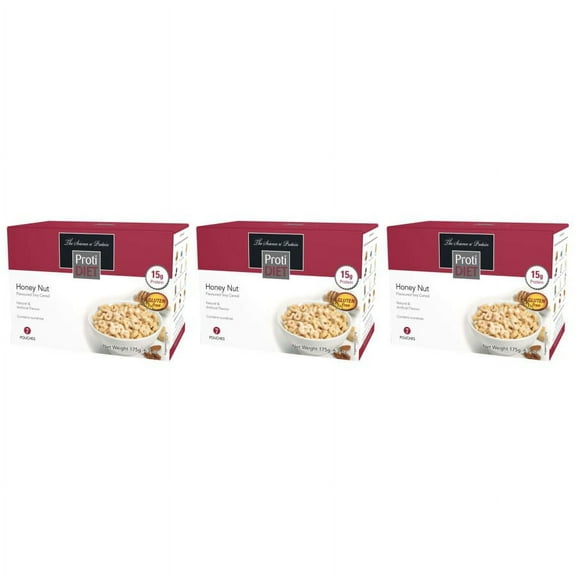 Proti Diet 15g Protein Cereal - Honey Nut Size: 3-Pack