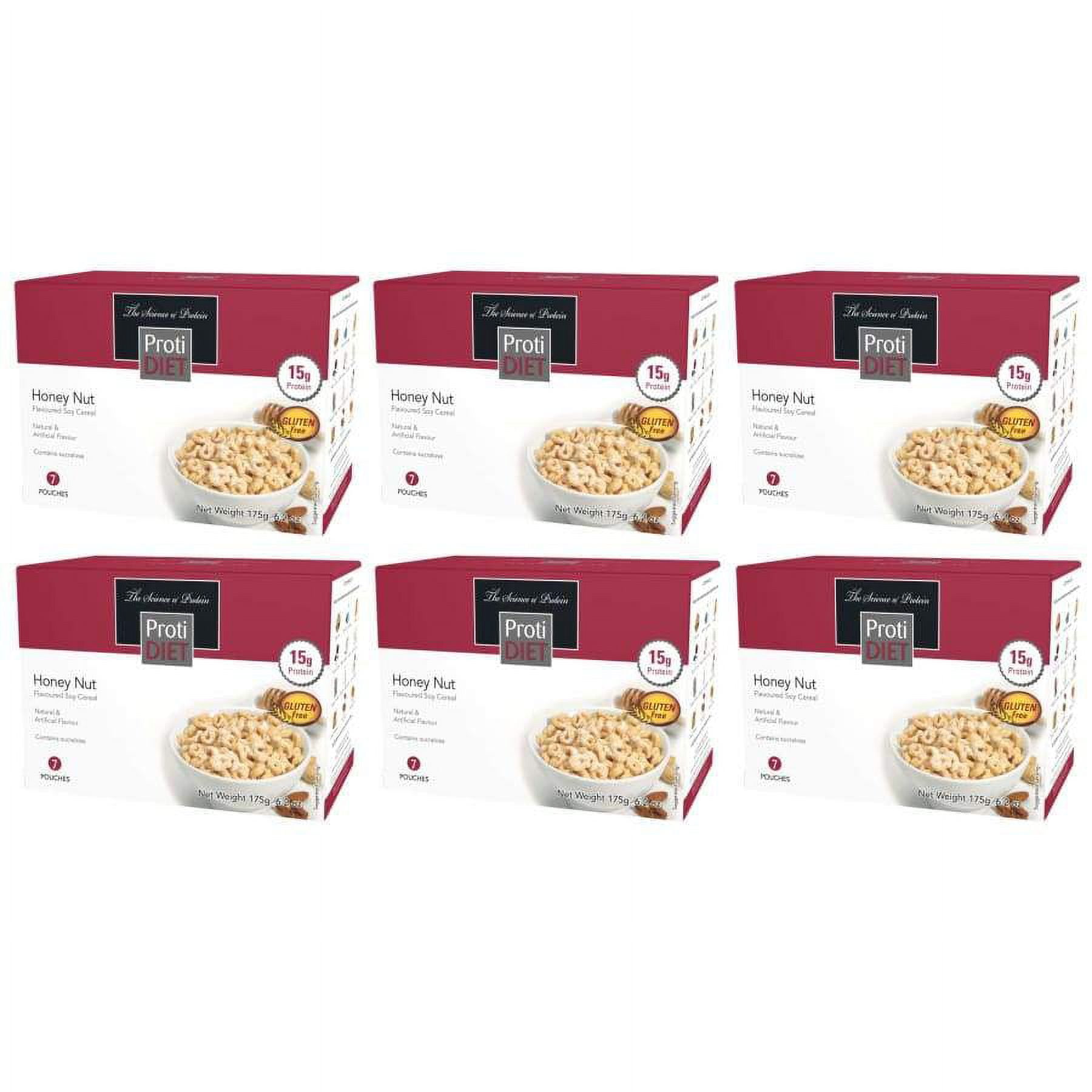 Proti Diet 15g Protein Cereal - Honey Nut Size: 6-Pack