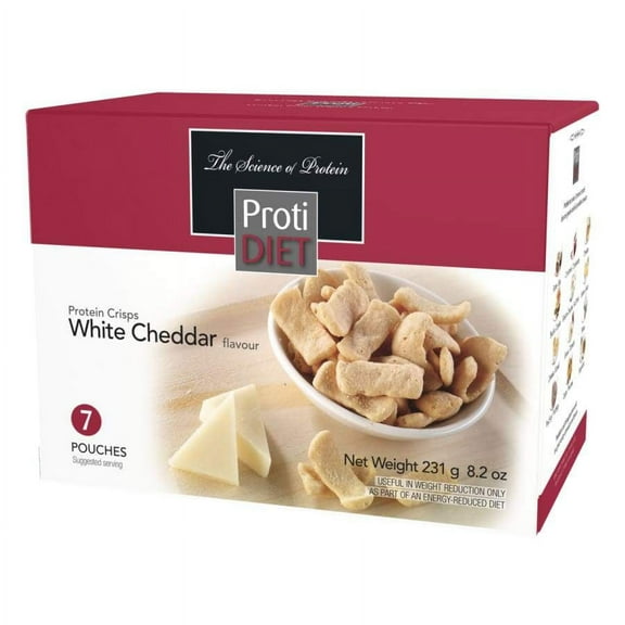 ProtiDIET White Cheddar Protein Crisps (7ct)