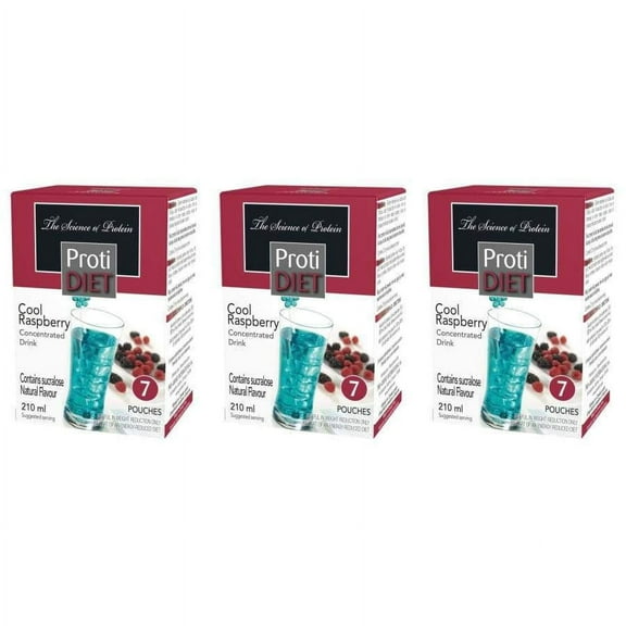Proti Diet 15g Protein Fruit Concentrates - Cool Raspberry Size: 3-Pack