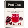 thumbnail image 1 of Proti-Thin - Cranberry Grape Protein Diet Fruit Drink - 15g Protein - Zero Fat - Low Calorie - Low Carb - 7/Box, 1 of 5