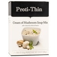 thumbnail image 1 of Proti-Thin - High Protein Diet Soup - Low Calorie - Low Carb - Sugar Free - Cream of Mushroom - 7/Box, 1 of 5