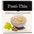 ProtiThin High Protein STF9 Maple Brown Sugar Oatmeal, Instant Diet