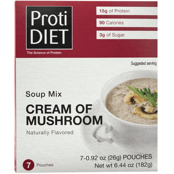 ProtiDIET Cream of Mushroom Soup (7ct)