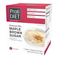 thumbnail image 1 of ProtiDiet - Maple Brown Sugar Instant Oatmeal Mix 15 grams Protein - 7/Box, 1 of 4