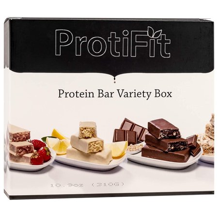 Proti Fit Variety Protein Bars, Low Calories, 7 Pack
