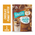 thumbnail image 1 of FlavCity Single Serve Whey Protein Powder - Chocolate Peanut Butter - 25g protein All-in-One Smoothie - 1.62oz, 1 of 6