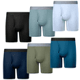thumbnail image 1 of Protium 6-Pack Boys' Boxer Briefs, Soft, Breathable Underwear for kids, Sizes XS-XXL, 1 of 12