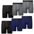 thumbnail image 1 of Protium 6-Pack Boys' Boxer Briefs, Soft, Breathable Underwear for kids, Sizes XS-XXL, 1 of 9