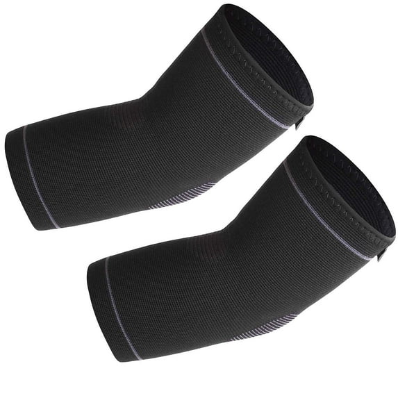 Protle Elbow Brace Compression Support Sleeve (Pair)–Pain Relief & Inflammation from Tendonitis, Tennis, Golf Elbow, Arthritis. Provide Protection for Workout, Weightlifting, Tennis…